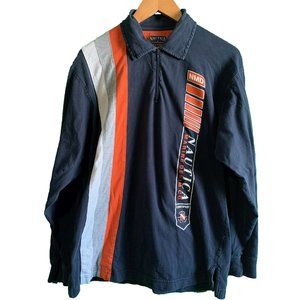 Vintage Nautica Quarter Zip Polo